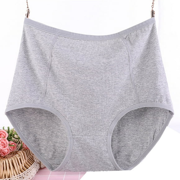 Xdegoge Womens Clearance Clothing,Size 10 High Waist Tummy Control Underwear Plus Size,Low Rise Briefs Soft Strench Breathable,Cute Cotton Undies,Ropa Para Mujer,View Order Placed Today,Gray 6X