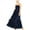 Navy, variant on TRIXXI Womens Navy Spaghetti Strap Full-Length Formal Dress Juniors 13
