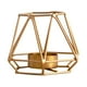 thumbnail image 3 of 2 Unidades Portavelas de Metal, candeliere de Portavelas Accesorios de Romántico para Decoración y Macarena Candelero geométrico 3D, 3 of 7