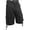 2. Black, variant on Mens Twill Cargo Shorts with Belt Loose Fit Multi Pocket Cotton Camouflage Outdoor Utility Wear