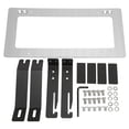 thumbnail image 4 of Reemplazo del kit de soporte de montaje de placa de matrícula de aleación de aluminio para Tesla Model 3 2017-2022 Plata, 4 of 5