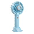 Desktop Fan , Portable Rechargeable Usb Fan With Pastel Color Matching ...