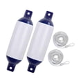 thumbnail image 2 of harayaa 2 Pieces Boat Fenders Easy Installation Boat Accessory for Fishing Boat G0 White Rope, 2 of 9