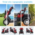 thumbnail image 3 of QEEKA Mobility Scooters,2 Seater Electric Scooter Mobility Scooter for Adults& Seniors 1000W,Heavy-Duty 4 Wheel ,Adjustable Seat 500lbs Capacity,Red, 3 of 10