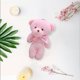 thumbnail image 2 of Mini Muñeco Peluche Con Oso Unido Muñeco Algodón Juguete Peluche Suave (rosa), 2 of 6