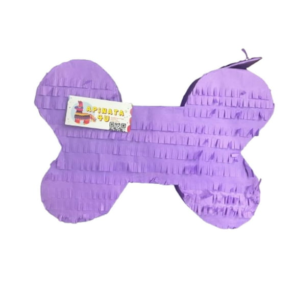APINATA4U Purple Dog Bone Pinata 20"
