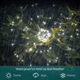 thumbnail image 4 of Cool White Solar Garden Light, Fireworks, 120 LED 8 Lighting Modes Waterproof Outdoor Solar Lamp Garden Terrace Walking Party Wedding Decoration, 4 of 5