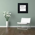 thumbnail image 3 of Trademark Fine Art "Just My Type I" Canvas Art by Color Bakery Black Matte, Black Frame, 3 of 4