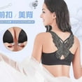 thumbnail image 3 of Comfort Rose Bra, Floral Secrets Comfort Rose Bra, Front Closure Lace Rose Bra For Women, 3 of 5