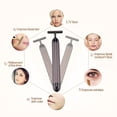 thumbnail image 2 of Masajeador facial SIXIUMIE Beauty Bar dorado en forma de T impermeable, 2 of 6