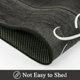 thumbnail image 3 of Enyhom Kitchen Rug Sets of 3 Non-Slip Kitchen Rug and Runner Washable Floor Mat for Kitchen, Laundry Room and Hallway, Black, (20"x32"+20"x47"+20"x59"), 3 of 8