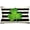 Stripe, variant on St Patricks Day Decorations Pillow Covers 20x20 Inch,Striped Shamrock Decorations Holiday Spring Decorative Pillow Case Decor for Sofa Couch Green and Black