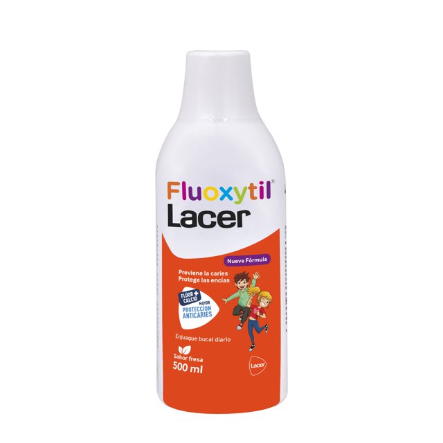 Colutorio Lacer Fluoxytil para niños 500ml