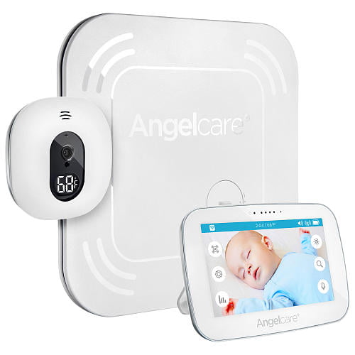 videnskabelig implicitte Prelude Angelcare Video and Sound with Wireless Movement Sensor Pad Baby Monitor -  AC517 - Walmart.com
