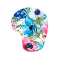 thumbnail image 2 of Ergonomic Mouse Pad with Wrist Support Memory Foam Wrist Rest Cushion for Gaming Blue, 2 of 8