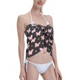 thumbnail image 3 of Bingfone Gradient Butterfly Women's Sarong Swimsuit Cover Ups Bathing Suit Coverups Chiffon Beach Wrap Skirts, 3 of 6