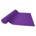thumbnail image 3 of Fitvids 1/4-Inch High Density Thick Non Slip Workout Yoga Mat with Carry Strap, Purple, 3 of 4