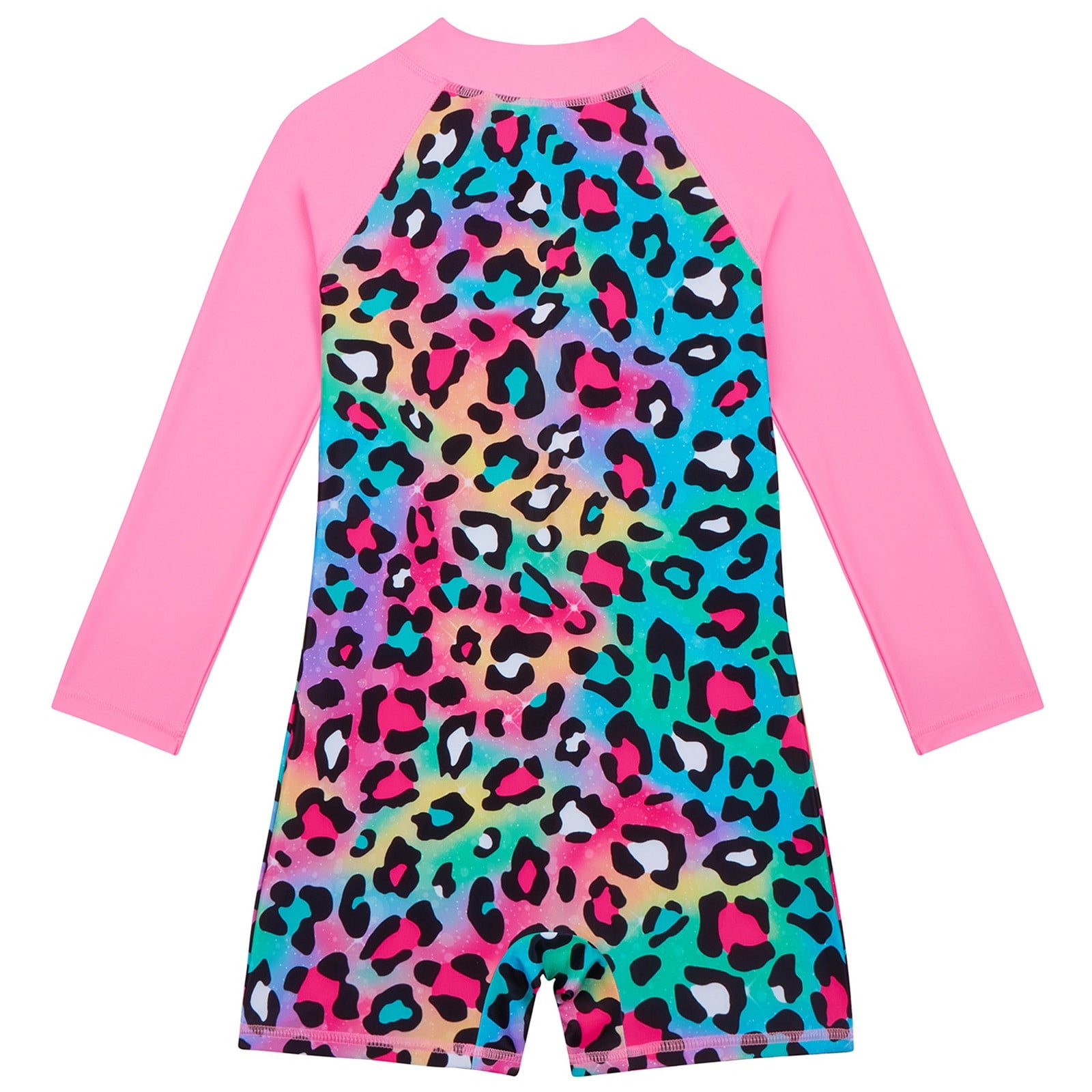 Girls One Piece Long Sleeve Swimsuit Swimsuit Toddler Bathing Suits for Kids Swim Shorts