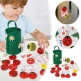thumbnail image 1 of Montessori Wooden Counting Toy for Kids Ages 3-5 Educational Math Learning Games Preschool Activities Fine Motor Skills Development, 1 of 3