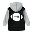 thumbnail image 5 of YuYuBao Toddler Girls Outfits Sets Spring Autumn Letter Print Long Sleeve Hooded Hoodies + Pants Sports Kids Boys Sets, 5 of 5