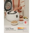thumbnail image 4 of Cuckoo CRP-P1009SW 10 Cup uncooked Electric Heating Pressure Cooker & Warmer, 4 of 9