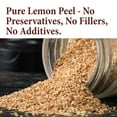 thumbnail image 6 of The Spice Way Lemon Peel Granules - European, Mediterranean, Middle Eastern and American Cuisine - 4 oz., 6 of 9
