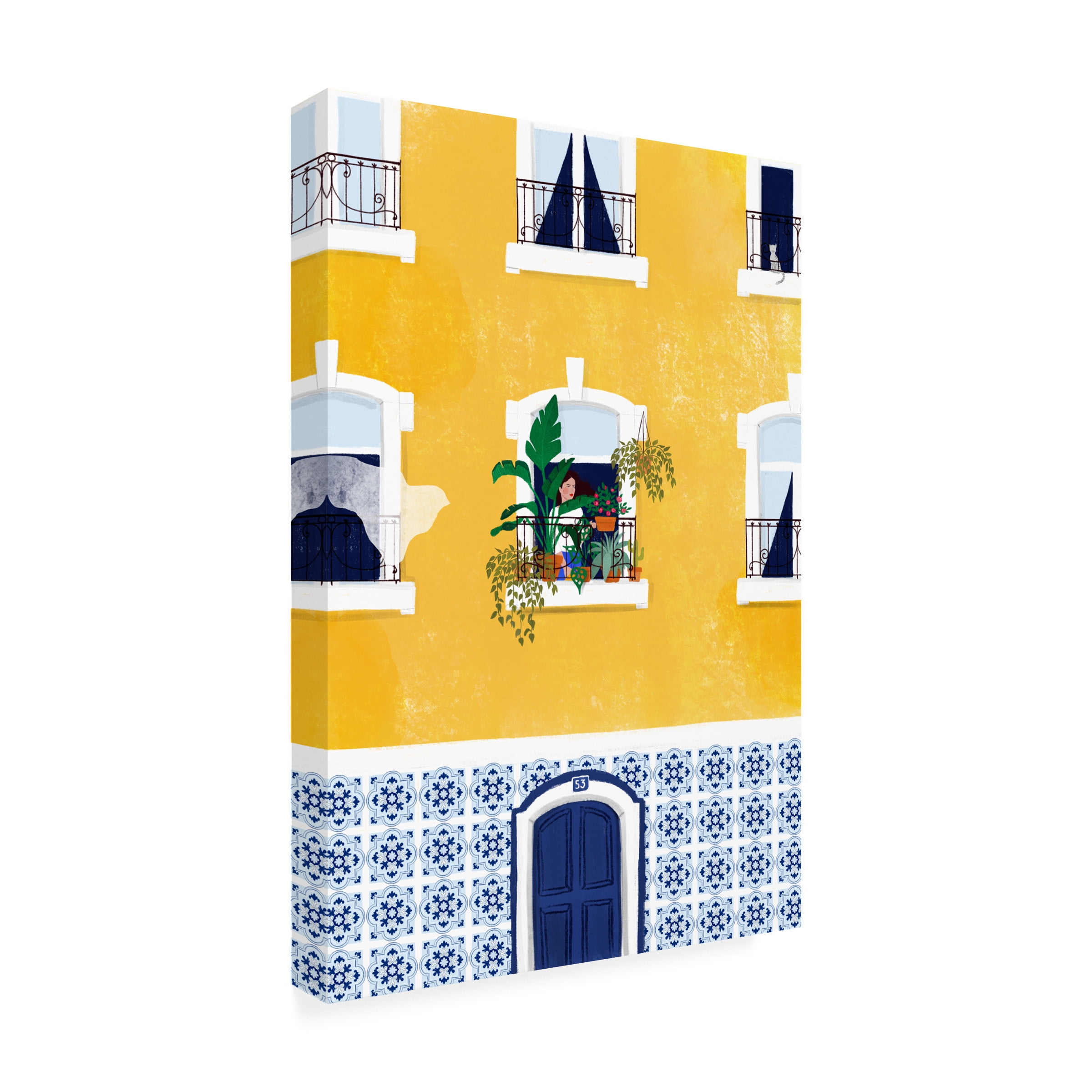 Maja Tomljanovic 'Lisbon' Canvas Art