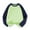 1-Light Green, variant on Xiaowennn Toddler Kids Baby Girls Boys Long Sleeve Shirts Raglan Shirt Baseball Tee Tops Girls Athletic Clothes