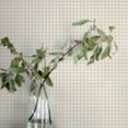 thumbnail image 5 of Tempaper Gingham Check Beige Removable Peel and Stick Wallpaper, 20.5" x 16.5', 5 of 7