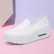 thumbnail image 1 of Zapatos Mocasines informales para mujer, zapatillas informales transpirables para deportes al aire libre (41 blanco) Ehuebsd Tenis De Mujer Tenis De Hombre, 1 of 5