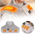 thumbnail image 1 of Neck and Shoulder Heating Pad Electric Heated Wrap 2025 New Portable USB Heating Pad Fast Heating for Home Office Travel Personal Warming Gift, 1 of 8