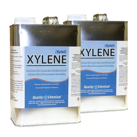 Xylene (Xylol)General Purpose Solvent,Thinner & Cleaner - 2 gallon (Best Barrel Cleaning Solvent)