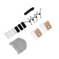 thumbnail image 4 of Accessoires de Balayeuse, Ensemble d'Accessoires de Balayeuse en Fibre ABS Silicone Installation Simple Doux pour Bureau, 4 of 7
