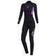 thumbnail image 3 of Traje De Baño Trajes de neopreno de 3 mm Trajes de buceo para mujeres para deportes acuáticos (Púrpura M), 3 of 6
