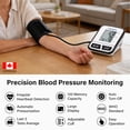 thumbnail image 2 of IMGadgets Blood Pressure Monitor (Upper Arm) | Large HD Backlit Display | Clinically Validated Accuracy by WHO | Home/Travel Blood Pressure Machine for Seniors & Adults, 2 of 9