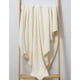 thumbnail image 4 of Cobija Individual Crevent,manta tejida,Sólido Beige, 4 of 6