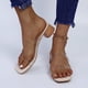 thumbnail image 5 of Sandalias y pantuflas transparentes para mujer Tacón grueso Boca de pescado Zapatillas de tacón alto Wmkox8yii  ytu1965, 5 of 9