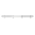 thumbnail image 1 of Quantum Storage BL54S 54 in. Wire Shelving Unit Back Ledges - Stainless Steel, 1 of 1