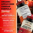 thumbnail image 4 of Grow Vitamin Apple Cider Vinegar Gummy Vitamins - Detoxify, Slim, Metabolism, Vegan, Non-GMO, 60 Count, 4 of 10