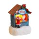 thumbnail image 1 of Choza Navideña De Resina Con Adornos Iluminados Decoraciones De Mesa Adornos Para El Árbol De Navidad Árbol De Navidad Pequeño, 1 of 8