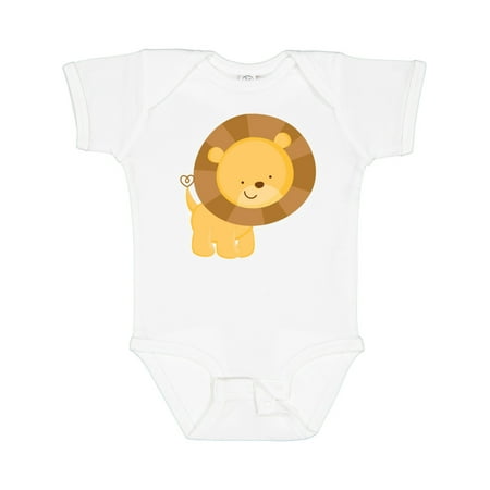 

Inktastic Happy Lion Gift Baby Boy or Baby Girl Bodysuit