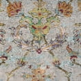 thumbnail image 6 of Laddha Home Designs 1.75' x 3' Loomed Damask Floral Area Throw Rug - Gray and Green, 6 of 7