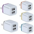 thumbnail image 4 of Portable Dual USB Ports Quick Charging Wall Charger Mobile Phone Power Adapter, 4 of 7