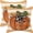 Orange Stripes, variant on Fall Pillow Covers 18x18 Set of 2 Pumpkin Maple Leaves and Stripes Fall Decor Pillowcase Linen Autumn Thanksgiving Decorative Outdoor Throw Pillow Covers Farmhouse Cushion Case for Couch Home