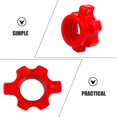 thumbnail image 2 of 4pcs Dumbbell Screw Nut Spinlock Collars Barbell Nut Gym Dumbbell Screw Barbell Fastening Nut Dumbbell Bar Lock Barbell Locking Nut for Workout Nut Ac, 2 of 4