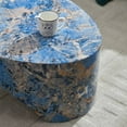 thumbnail image 5 of Kevinplus Marble Coffee Table Side Table for Living Room, Blue, 5 of 8