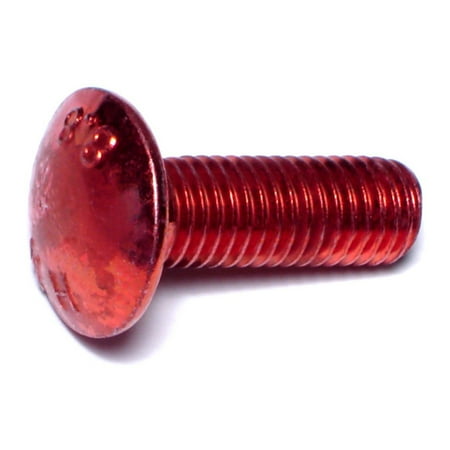 

10mm-1.5 x 30mm Zinc Plated Class 8.8 Steel Coarse Thread Carriage Bolts