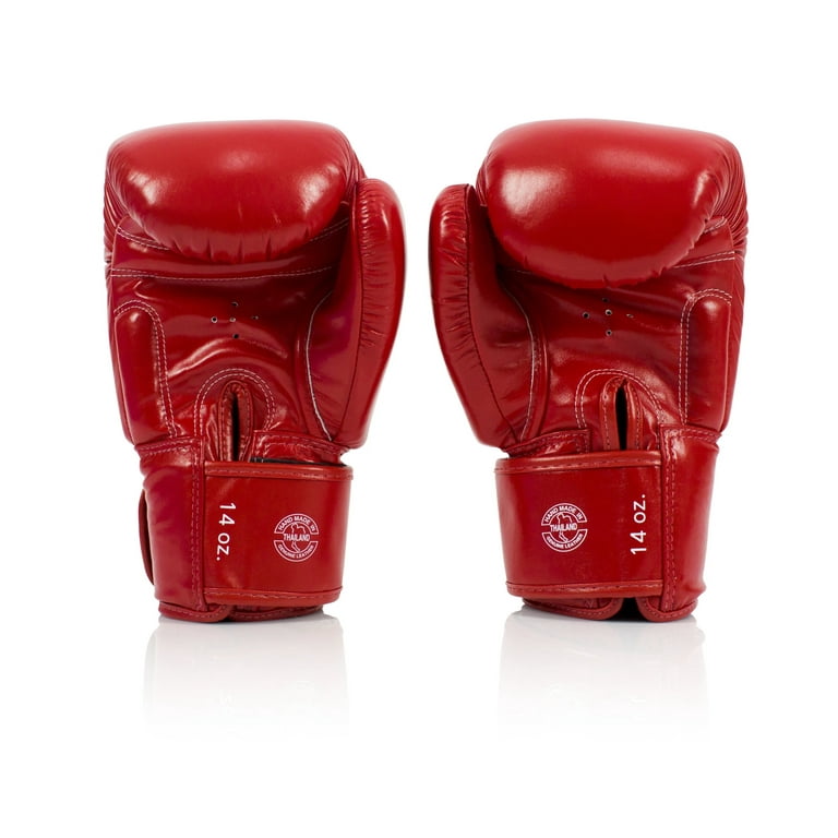 Fairtex Bgv19 Deluxe Tight-fit Gloves Red 14oz : Target