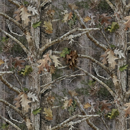 Christmas Print Fleece Fabric David Textiles True Timber Kanati Marsh Anti-Pill Fleece 60