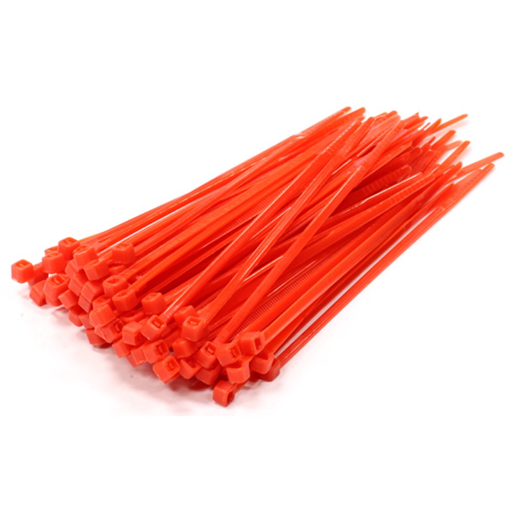 INTEGY C23386RED Plastic Tie Wrap/Cable Tie Small (100) INTC0238 Multi